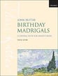 Birthday Madrigals SATB Choral Score cover